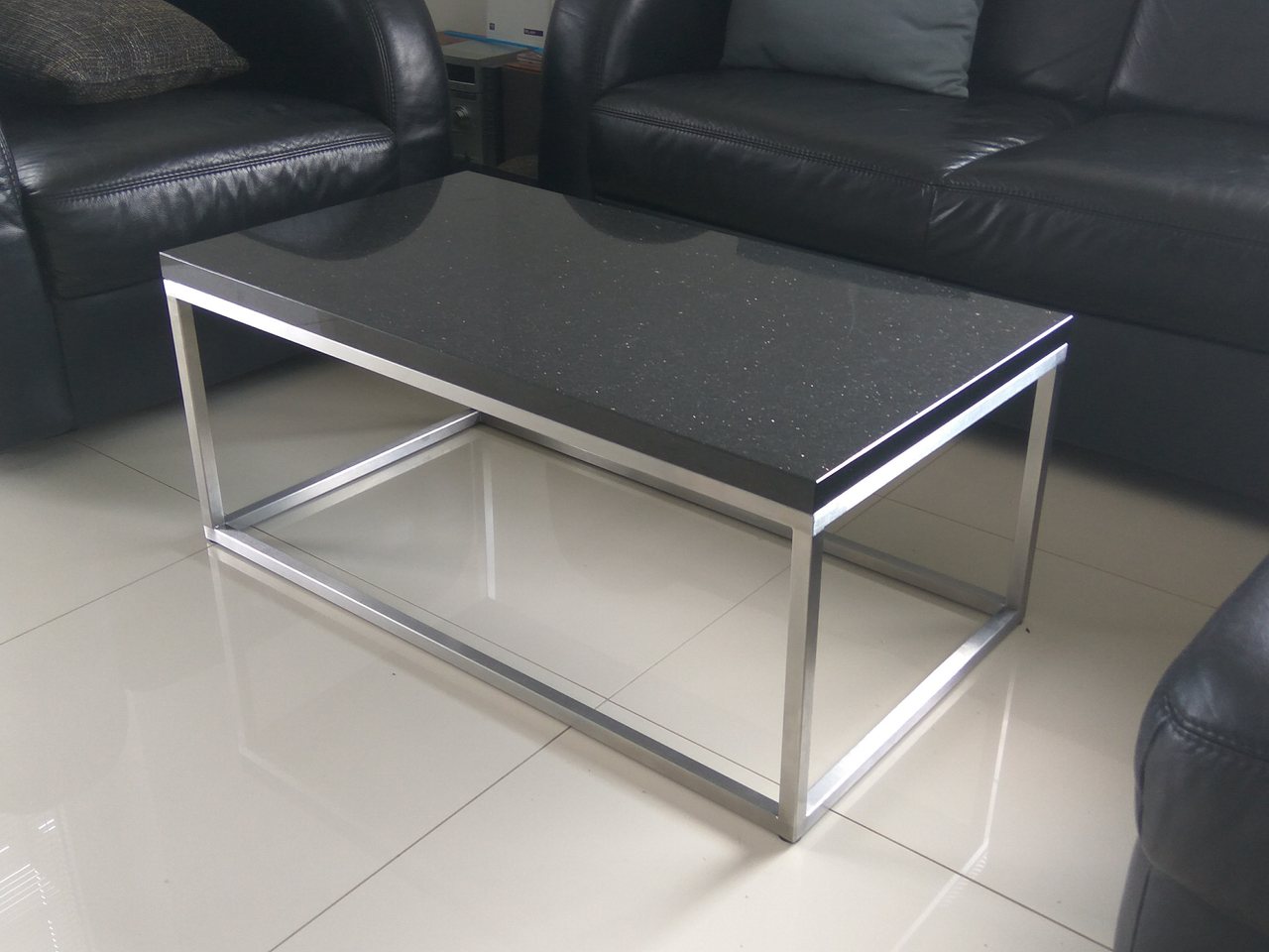 Stolik z blatem granitowym Star Galaxy