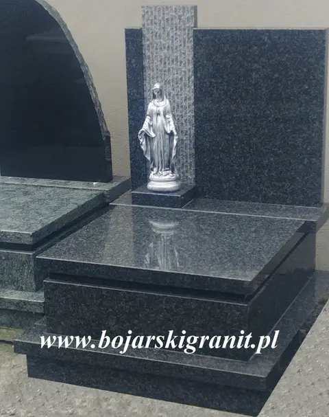 Urnowy pomnik granit ciemny
