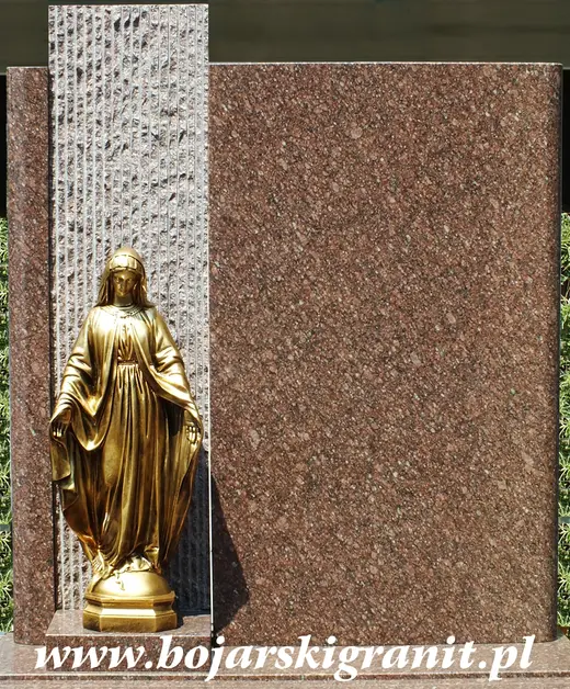 Tablica nagrobkowa z figurką